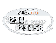 Load image into Gallery viewer, OVAL PRICE SYSTEM for use with Small Numbers