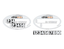 Load image into Gallery viewer, OVAL PRICE SYSTEM for use with Small Numbers