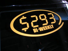 Load image into Gallery viewer, LCD - OVAL WINDSHEILD PAYMENT STICKER