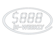 Load image into Gallery viewer, LCD - OVAL WINDSHEILD PAYMENT STICKER