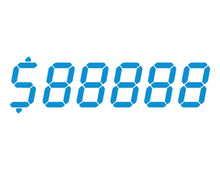 Load image into Gallery viewer, LCD - WINDSHIELD PRICE STICKER