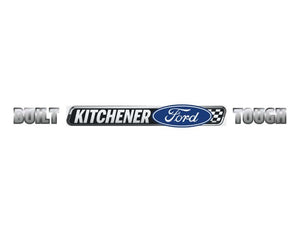 BUILT KITCHENER FORD TOUGH WINDOW STICKER (2019)