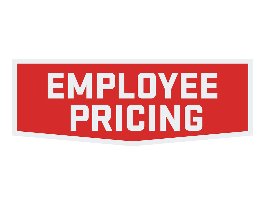 2024 EMPLOYEE PRICING WINDSHIELD STICKER